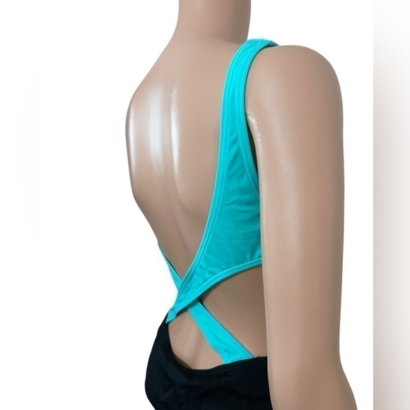 Coco Rave Two Toned Cut Out One Piece Swimsuit - Picture 7 of 14